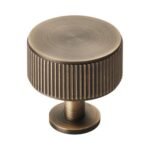 Carlisle Brass FTD713AB Lines Radio Knob - Antique Brass (LEAD TIME: 2-3 DAYS)