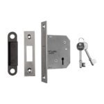 Eurospec LDE5325SN Lever Deadlock 64mm (LEAD TIME: 2-3 DAYS)