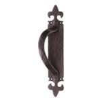 Carlisle Brass LF5260LH Offset Pull Handle On Backplate Left Hand (LEAD TIME: 2-3 DAYS)