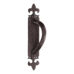 Carlisle Brass LF5260RH Offset Pull Handle On Backplate Right Hand (LEAD TIME: 2-3 DAYS)