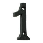 Carlisle Brass LF55491 Numeral 1 (Face Fix) (LEAD TIME: 2-3 DAYS)