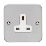 Eurolite MC1USOW Utility 1-Gang Unswitched Socket - Grey (LEAD TIME: 2-3 DAYS)