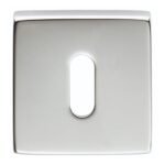 Manital QE003CP Square Standard Key Escutcheon (LEAD TIME: 2-3 DAYS)