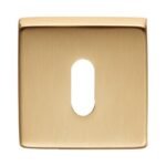 Manital QE003SB Square Standard Key Escutcheon (LEAD TIME: 2-3 DAYS)