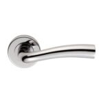 Serozzetta SZC050CP Cinco Lever On Round Rose (LEAD TIME: 2-3 DAYS)