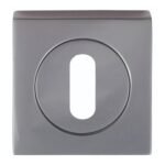 Serozzetta SZM003SQBN Square Standard Lock Profile Escutcheon (LEAD TIME: 2-3 DAYS)