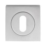 Serozzetta SZM003SQSC Square Standard Lock Profile Escutcheon (LEAD TIME: 2-3 DAYS)