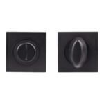 Serozzetta SZM004SQMB Square Turn and Release- Matt Black (LEAD TIME: 2-3 DAYS)