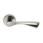 Serozzetta SZM025CP Breeze Lever On Round Rose (LEAD TIME: 2-3 DAYS)