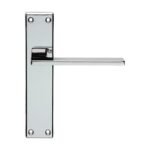 Serozzetta SZM035CP Zone Lever On Latch Backplate (LEAD TIME: 2-3 DAYS)