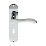 Serozzetta SZM131CP Lever On Lock Backplate (LEAD TIME: 2-3 DAYS)