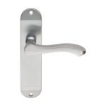Serozzetta SZM132SC Lever On Latch Backplate (LEAD TIME: 2-3 DAYS)