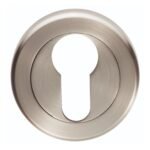 Serozzetta SZR001SN Euro Profile Escutcheon - Satin Nickel (LEAD TIME: 2-3 DAYS)
