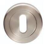 Serozzetta SZR002SN Standard Lock Profile Escutcheon - Satin Nickel (LEAD TIME: 2-3 DAYS)