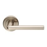 Serozzetta SZR010SN Dieci Lever On Rose - Satin Nickel (LEAD TIME: 2-3 DAYS)