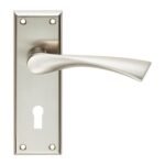 Serozzetta SZR021SN Venti Lever On Lock Backplate (LEAD TIME: 2-3 DAYS)