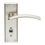 Serozzetta SZR033SN Trenta Lever On Bathroom Backplate (LEAD TIME: 2-3 DAYS)