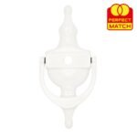 TSS UPVC Door Knockers - With Cut Out For Door Viewer