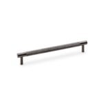 Alexander & Wilks AW810-192-DBZPVD Brunel Knurled T Bar Cupboard Handle - Dark Bronze PVD Centres 192mm (LEAD TIME: 2-3 DAYS)
